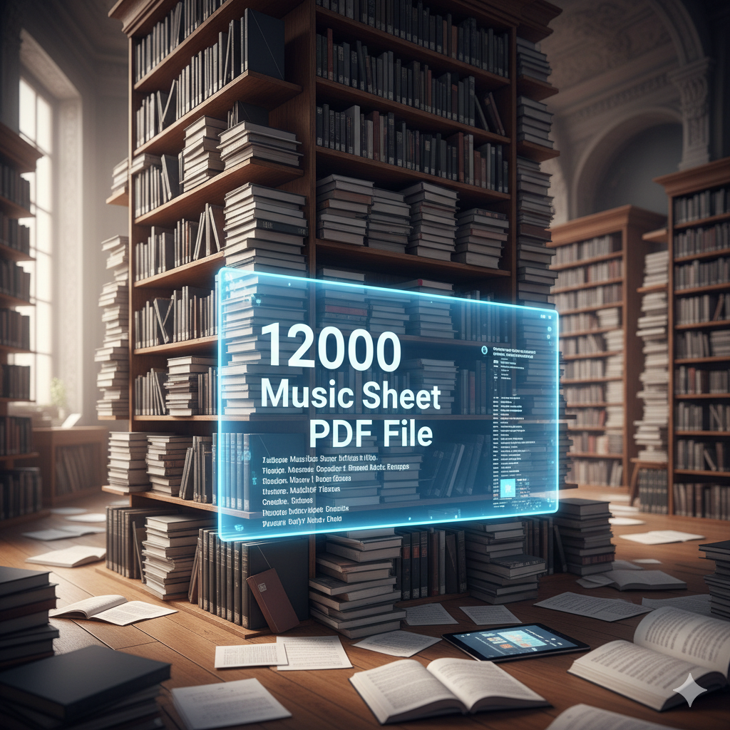 12000 Music sheet PDF file for Vietnamese who started learning keyboardists - Download