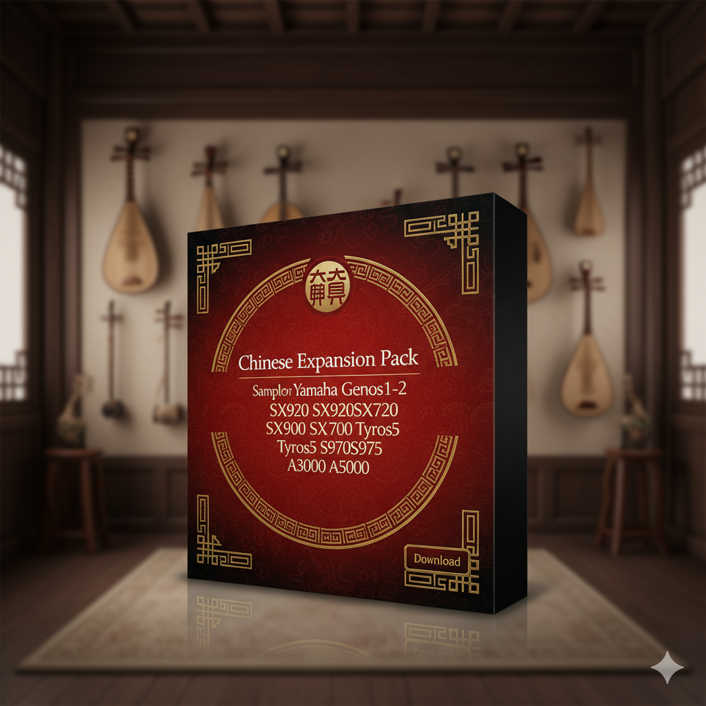 Chinese Expansion Pack Sample For Yamaha Genos1-2 SX920 SX720 SX900 SX700 Tyros5 S970 S975 A3000 A5000 - Download