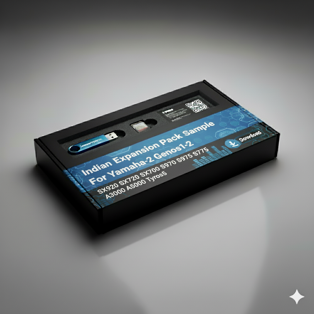 Indian Expansion Pack Sample For Yamaha Genos1-2 SX920 SX720 SX900 SX700 S970 S975 S775 A3000 A5000 Tyros5 Download