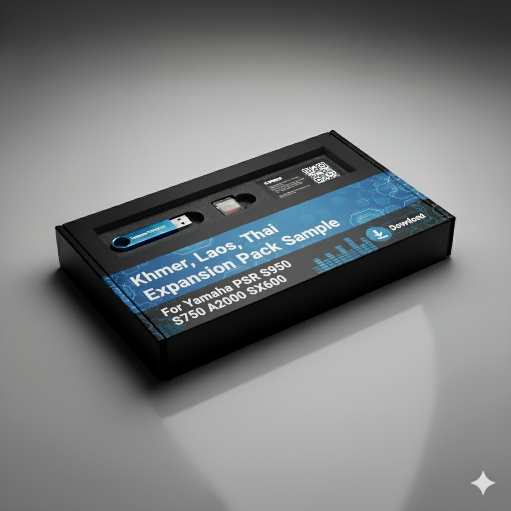 Khmer, Laos, Thai Expansion Pack Sample For Yamaha PSR S950 S750 A2000 SX600 Download
