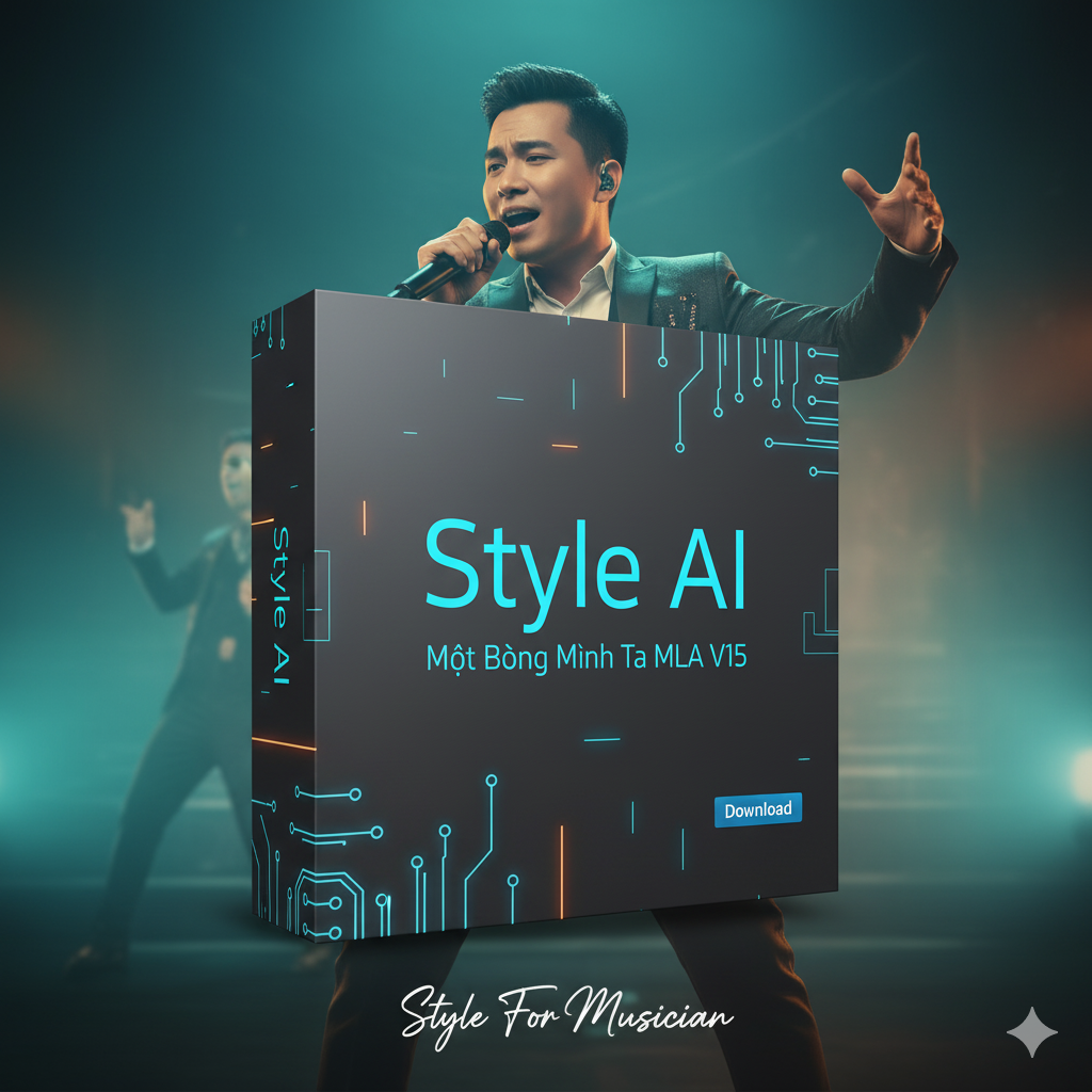 Premium Style Một Bóng Mình Ta MLA V15 Yamaha Keyboard Genos2 genos SX920 SX720 SX900 Tyros5 A5000 Korg roland style new