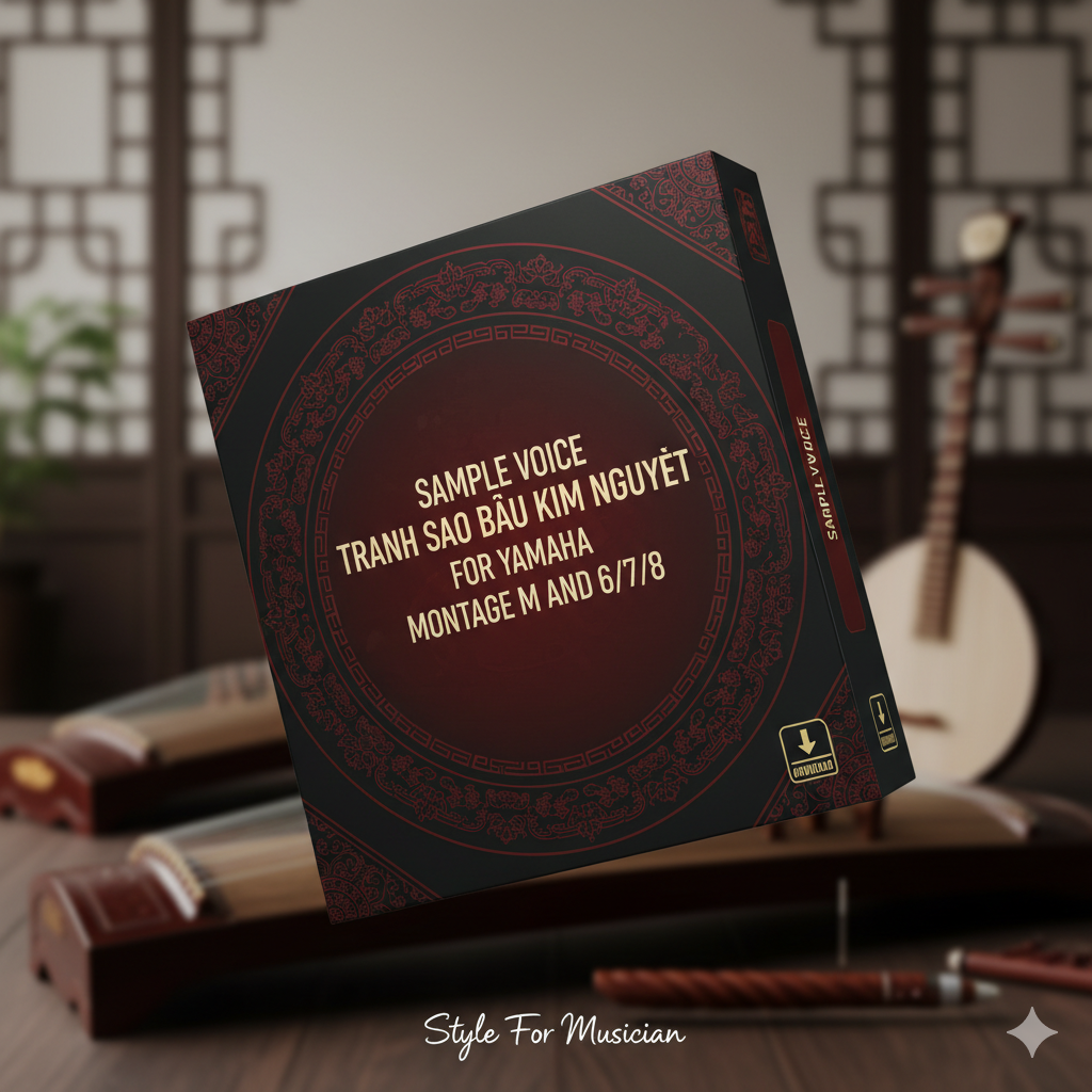 Sample Voice Tranh Sao Bau Kim Nguyet Yamaha Montage M and 6 7 8 Download