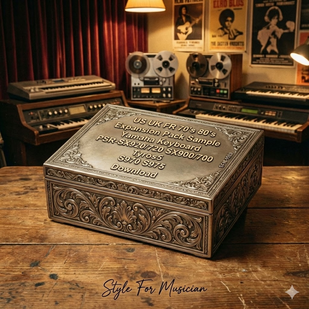 Pop song US UK FR 70's 80's Expansion Pack Sample For Yamaha PSR SX920 SX720 SX900 SX700 S970 S975 Tyros5 Download