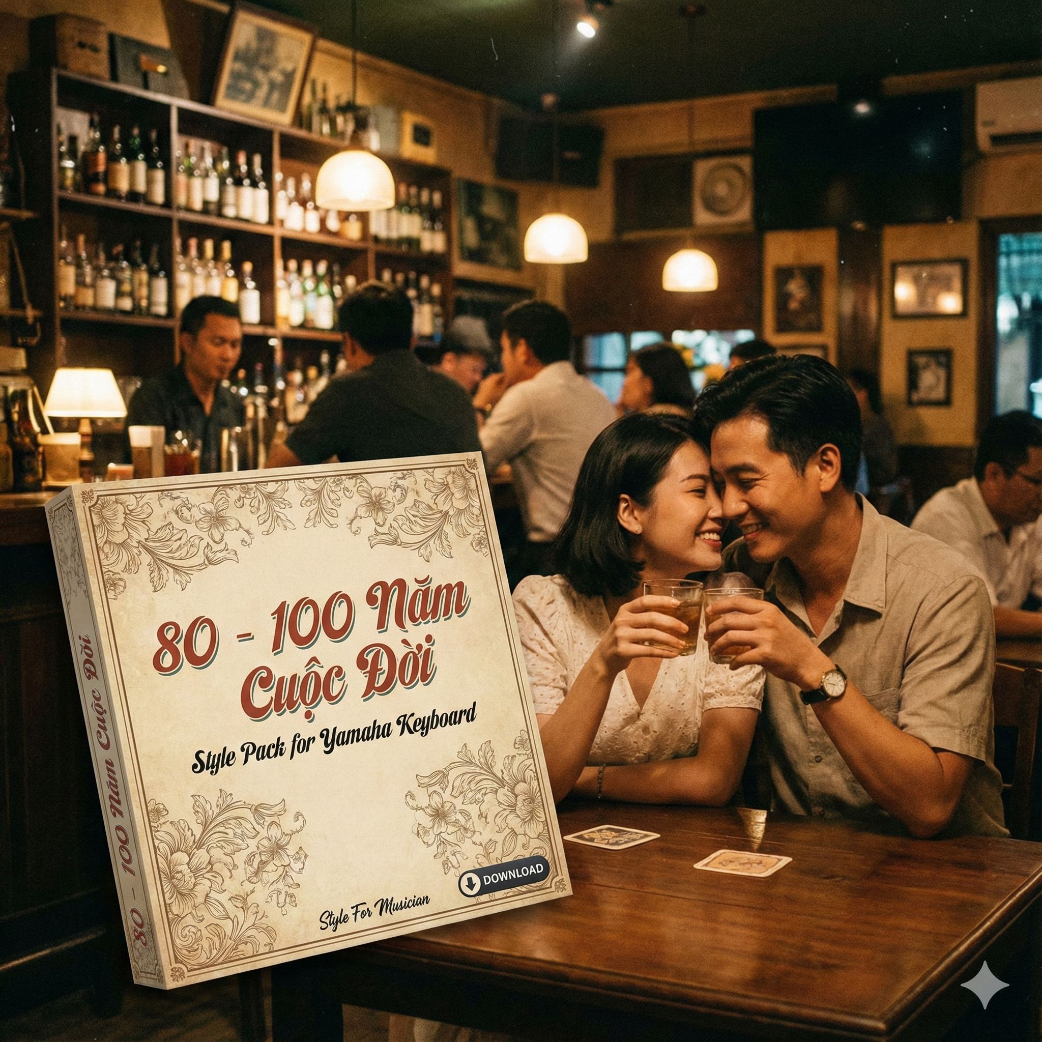 Style 80 Năm 100 Năm Cuộc Đời - For Yamaha Keyboard PSR-S770 S970 S775 S975 S950 S750 Tyros12345 SX920 SX720 SX900 SX700 SX600 S910 S710 S670 A2000 A3000 A5000 Genos1 Genos2 Download
