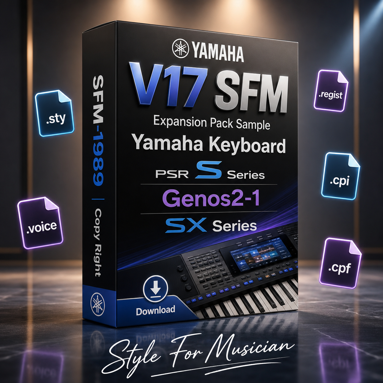 V17 MLA Expansion Pack for Yamaha Genos / SX Series