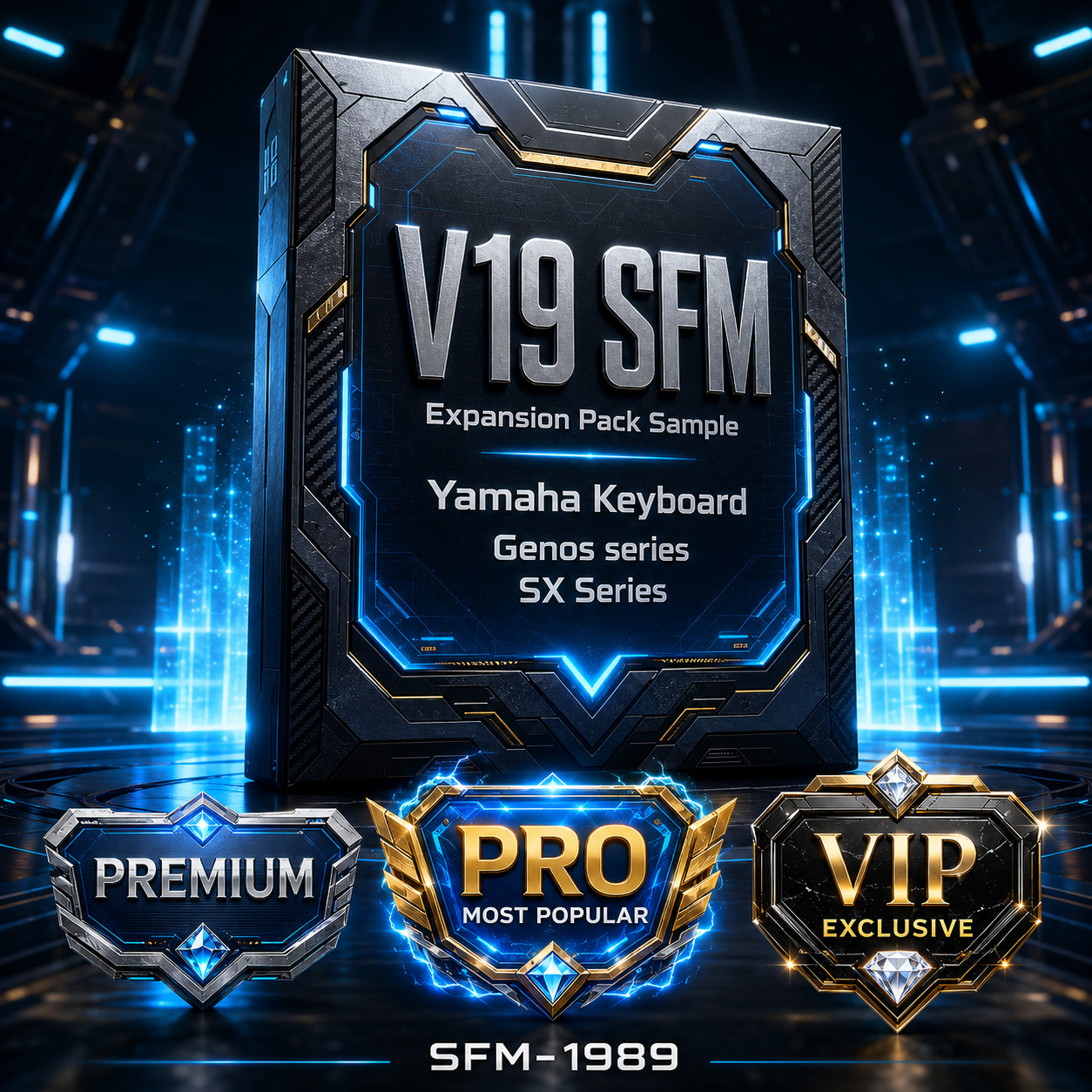 V19 SFM Expansion Pack for Yamaha Genos / SX Series