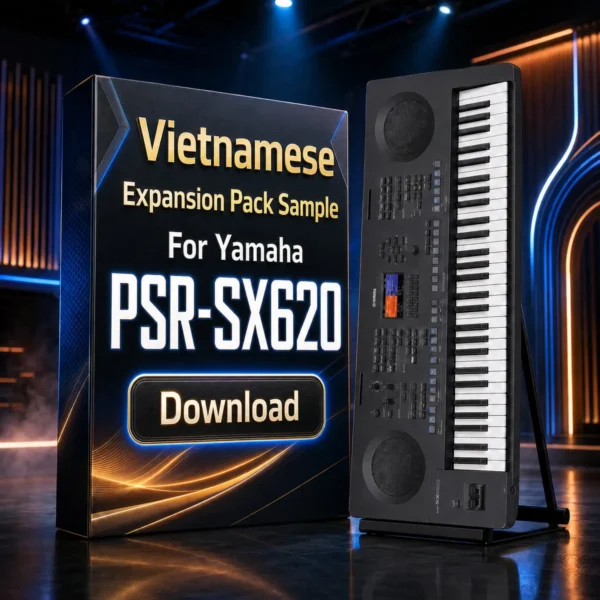 Vietnamese Expansion Pack for Yamaha PSR-SX620